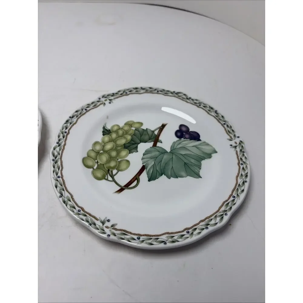 Noritake Royal Orchard Bread & Butter Plates Japan Set Of Two
